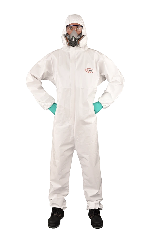 CE type5/6 light splash, dust proof and cost-effective protective coveralls