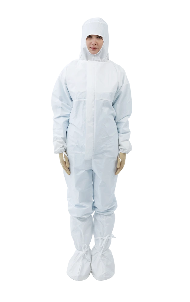 Separate Sterile Coverall, Boot Cover And Hood Donning Solution 