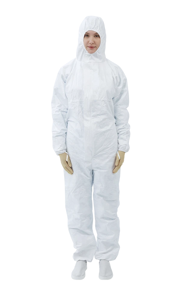 Sterile Coverall With Hood Donning Solution 
