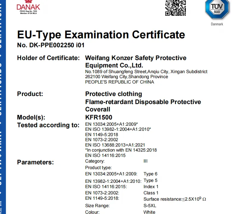 Full Range of CE Certified Products, Setting a New Benchmark for Protective - detail image 2
